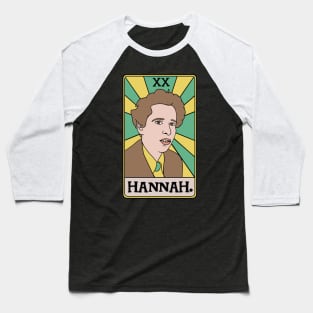 Hannah Arendt Tarot Card Baseball T-Shirt